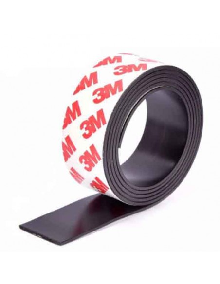 Cinta magnética adhesiva 50x1,3mm axial