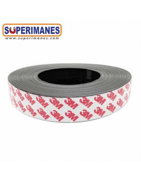 Cinta magnética adhesiva 50x1,3mm axial rollo