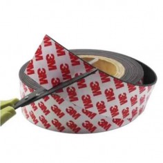 Cinta magnética adhesiva 50x1,3mm axial 2