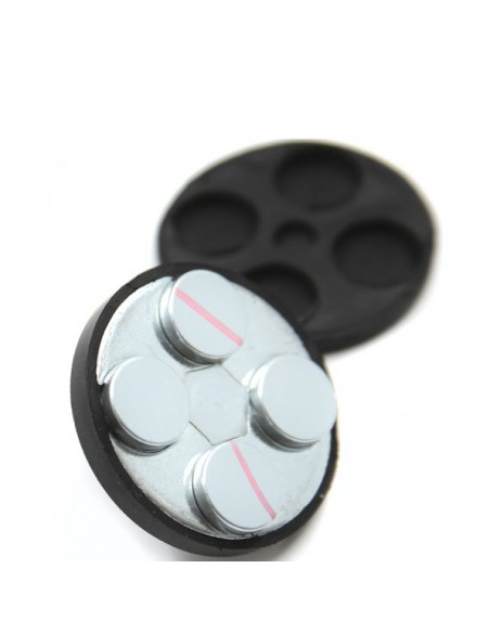 Imán goma vástago rosca Ø 31 MM - Interior