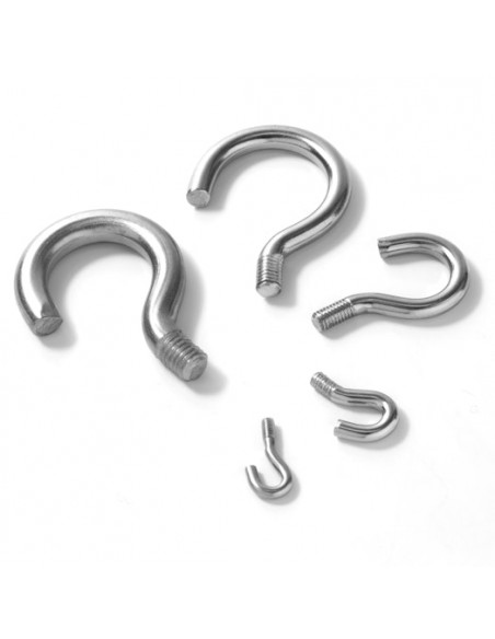 Ganchos rosca métrica 6 mm (GM-6) - Tamaños