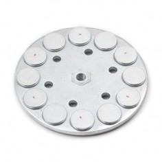 Imán goma blanca interior Ø 88 MM - Euro 2