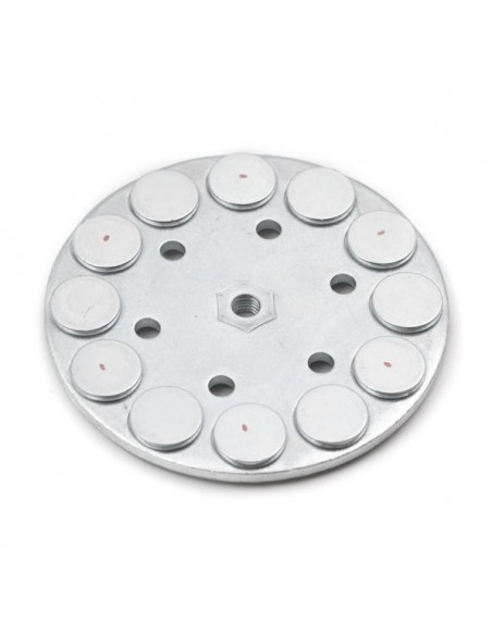 Imán goma blanca interior Ø 88 MM - Interior