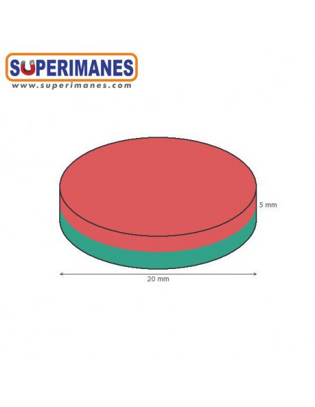 IMÁN FERRITA 25x5mm