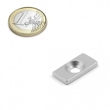 Base metálica para atornillar 25x13x3 mm - BA-25-13-03 - Comparativa con euro