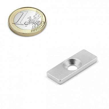 Base para atornillar 30x12x3 mm - BA-30-12-03 - Comparativa con euro