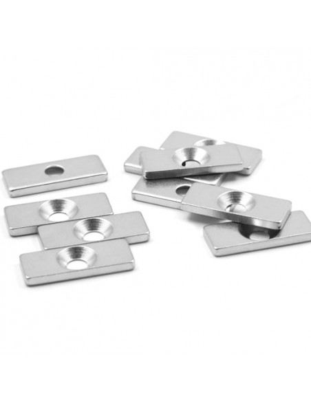 Base para atornillar 30x12x3 mm - BA-30-12-03 - Varios