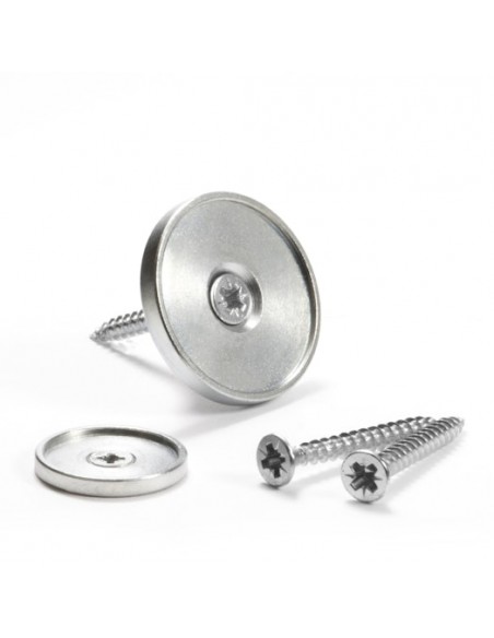 Disco metálico Ø interior 21 mm - vista con tornillos avellanados