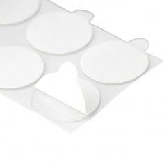 Adhesivo 2 caras Ø 30 mm acrilico - comparativo moneda 2