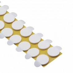 Adhesivo 2 caras Ø 20 mm foam - comparativo moneda 2