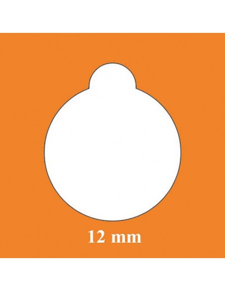 Adhesivo 2 caras Ø 12 mm foam - plano