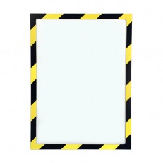 Marco magnético para formato A4 brillo amarillo/negro