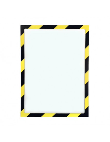 Marco magnético para formato A4 brillo amarillo/negro
