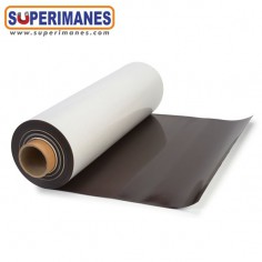 Imán PVC blanco bobina 61 cm grosor 1 mm