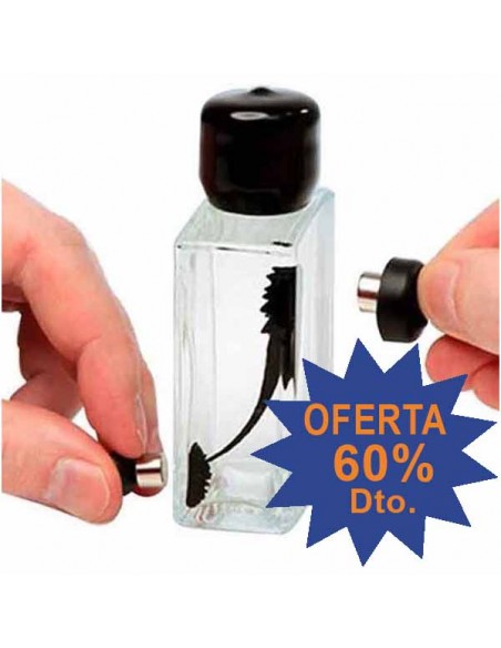 Ferrofluido magnético bote cuadrado precio liquidación.