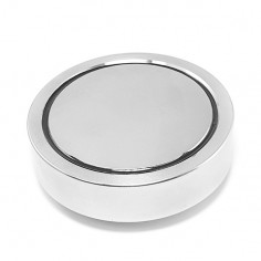 Base magnética neodimio Ø 94 mm casquillo roscado IRC-94 - comparativa moneda euro 2