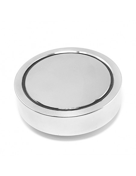 Base magnética neodimio Ø 94 mm casquillo roscado IRC-94 - vista reverso