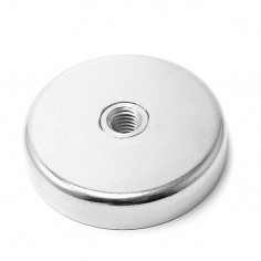 Base magnética ferrita Ø 50 mm rosca interior 2