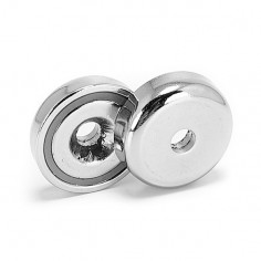 Base magnética neodimio Ø 25mm avellanada con tara - Euro 2