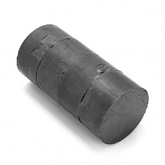 Imán ferrita disco 40x20mm con tara - Moneda 2