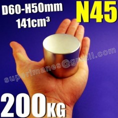 IMÁN NEODIMIO 60x50mm