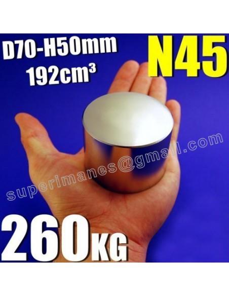 IMÁN NEODIMIO 70x50mm