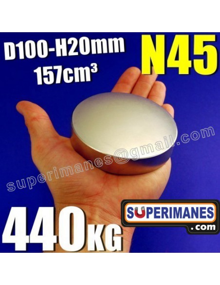 IMÁN NEODIMIO 100x20mm