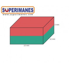 IMÁN NEODIMIO 10x10x5mm 2
