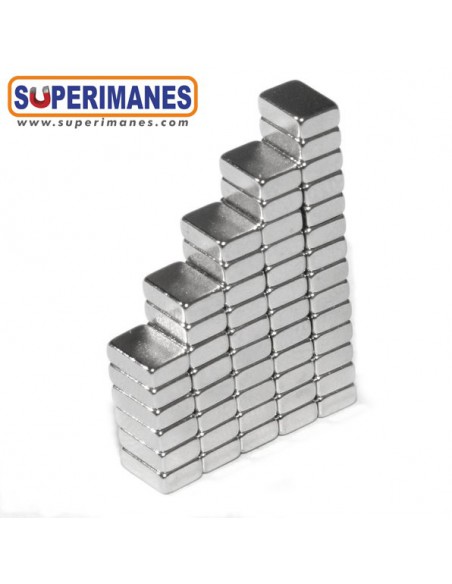IMÁN NEODIMIO 6x4x2mm 120ºC