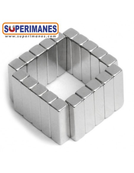 IMÁN NEODIMIO 15x4x4mm 100ºC