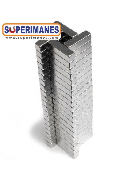 IMÁN NEODIMIO 15x4x4mm 100ºC