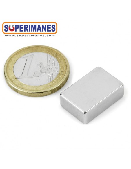 IMÁN NEODIMIO 19x13x6mm LONGITUDINAL
