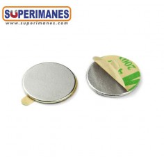 IMÁN NEODIMIO 15x1mm ADHESIVO 2