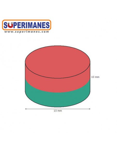 IMÁN FERRITA 15x10mm