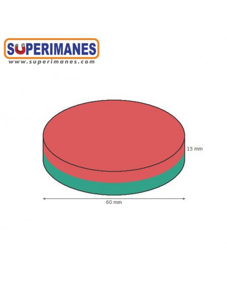 IMÁN FERRITA 60x15mm