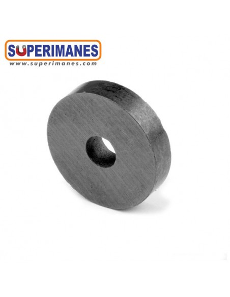IMÁN FERRITA ARO Ø22/6mm, 5mm alto