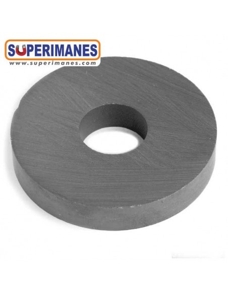 IMÁN FERRITA ARO Ø60/20mm, 10mm alto