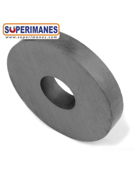 IMÁN FERRITA ARO Ø60/20mm, 10mm alto