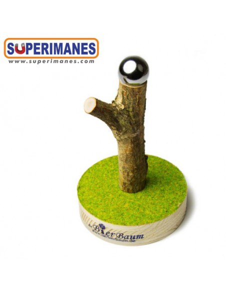 ÁRBOL RECOGECHAPAS CON IMÁN BOLA 