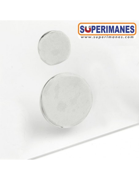 IMÁN NEODIMIO 20x2mm ADHESIVO