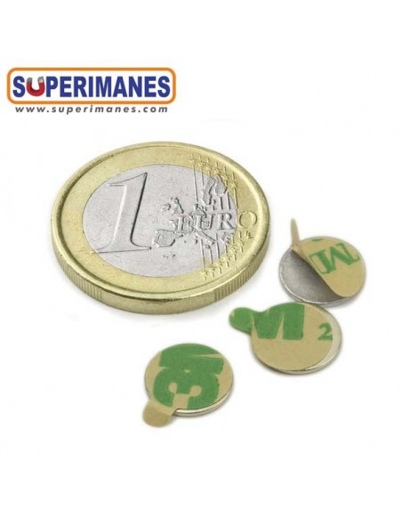 IMÁN NEODIMIO 9.5x0.75mm ADHESIVO