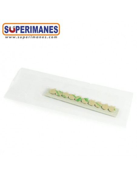 IMÁN NEODIMIO 9.5x0.75mm ADHESIVO