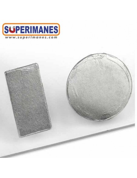 IMÁN NEODIMIO 10x0.6mm ADHESIVO