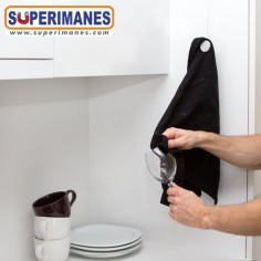 TOALLERO CON FIJACIÓN AL TECHO 2