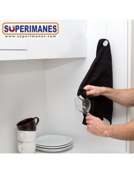 TOALLERO CON FIJACIÓN AL TECHO