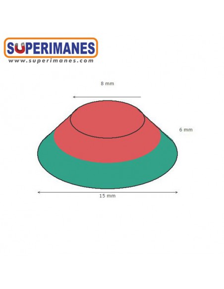 CONO MAGNÉTICO CM-15-08-06