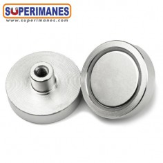 Imán casquillo roscado Ø32mm M5 2