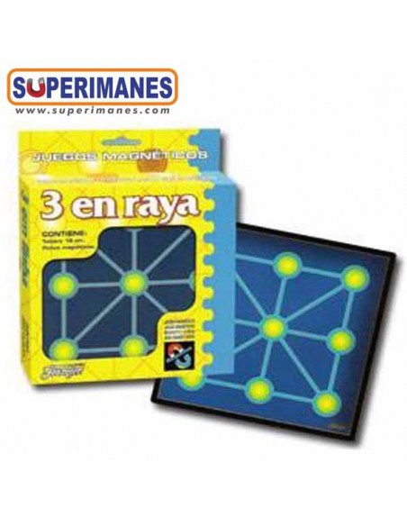 TRES EN RAYA MAGNÉTICO