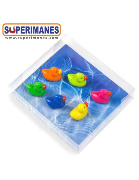 IMANES PATITOS PEQUEÑOS SET 6uds.