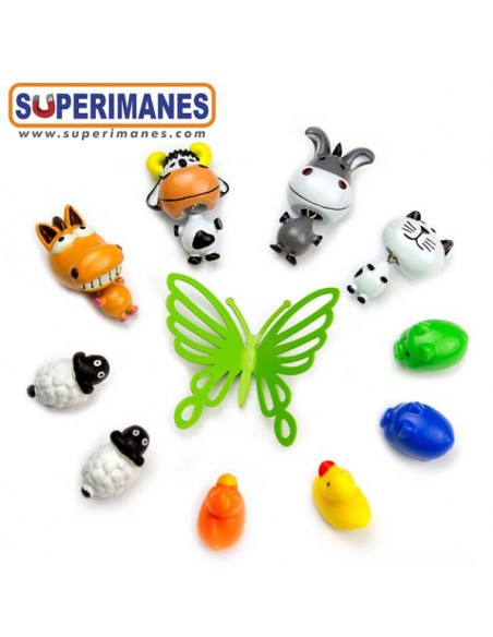 IMANES PATITOS PEQUEÑOS SET 6uds.